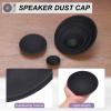 MECCANIXITY 4Pcs Speaker Dust Cap 130mm/5.12" Outer Diameter Dome Paper Cap Subwoofer Coil Cover Caps for Speaker Decoration Accessory Repair view 3
