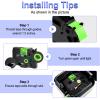 KCMYTONER 8 Pack Compatible for Brother P-Touch TZe-D41 TZ-D41 TZe TZ Label Tape 18mm 0.7'' Laminated Black on Fluo Green Tape Label Maker Tape for PT-1400 PT-1500 PT-1500PC PT-1600 PT-1700 PT-1750 view 3