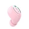 Honcas Single Wireless Bluetooth Earbud with Mic, Lightweight in-Ear Headset for Android, iOS & Laptop, Ideal for Office, Driving, Students, Supermarket & Restaurant Staff (Pink) view 1