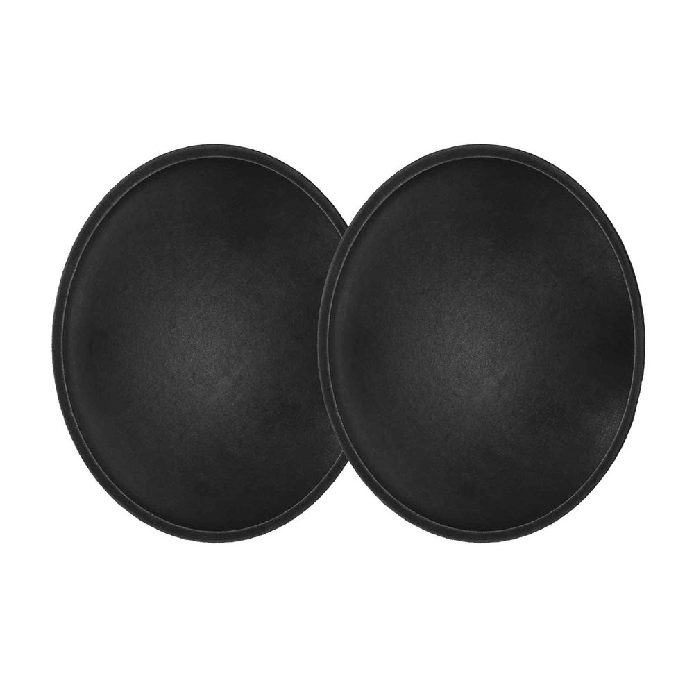 MECCANIXITY 2Pcs Speaker Dust Cap 90mm/3.54" Outer Diameter Dome Paper Cap Subwoofer Coil Cover Caps for Speaker Decoration Accessory Repair