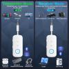 Premium Pro Bluetooth 5.4 Transmitter Receiver,Airplane Audio Adapter,Wireless Transmitter for TV/Travel Flight,Airline,Gym.Compatible with 2 AirPods/Headphones,Bluetooth Receiver for Car/Home Stereo view 2