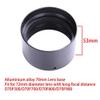 70mm Refractive Double-Separate Achromatic Lens with Spacer Optical Coated Lens for Astronomical Telescope(70mm Alloy Base) view 2