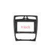 KITQLPG 9 Inch Car Frame Fascia Adapter Android Radio Audio Dash Fitting Panel Kit Compatible with W203 W209 CCLK Class 2002-2006(Wooden) view 1