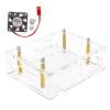 Replacement Acrylic Enclosure Case House with Cooling Fan for Orange Pi 5 Plus New view 1