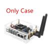 Replacement Acrylic Enclosure Case House with Cooling Fan for Orange Pi 5 Plus New view 3