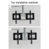 LGHLZGVF Motorized Ceiling TV Mount - Motorized Wall Mount Bracket, Adjustable Height Electric TV Lift with Remote Control, Fits 26-70 Inch Low Profile TVs Motorised TV Bracket St,One Color-60cm view 4