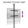 LGHLZGVF Adjustable TV Mount Bracket - Fits 32-75inch TV, LCD TV 360 Degree Rotating Frame Floor Stand Partition Wall Rotating Rack Rotating TV Cabinet Rotating Base (Size : 170-205cm) view 4