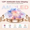Smart Watches for Women, 1.27 AMOLED Fitness Tracker with Heart Rate SpO2 Sleep Monitor, 3 Bands, 120+ Sport Modes, Call & Notifications, Smartwatch for Android & iPhone Compatible, 40mm Rose Gold view 3