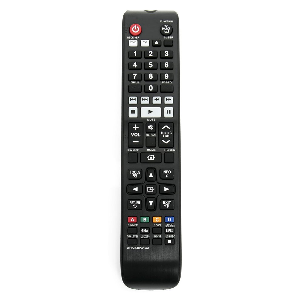 AH59-02414A Replace Remote Control Compatible with Samsung HT-E550 HT-E450 HT-E550/ZA HT-E453 HT-E455 HTE550/ZA HTE550 HTE450 HTE453 HTE455 Upconvert DVD Home Theater System