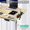 CCCEI Standing Desk Clamp Power Strip with 15 Outlets, Widely Spaced Desktop Edge Mount Surge Protector Outlet, Fast Charging USB-A and USB-C Ports, 15 FT Flat Plug, Black Fit 1.6 inch Table top. view 3