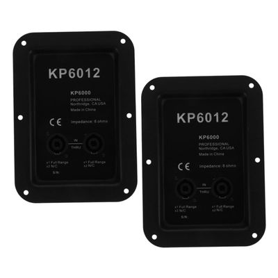 Abaodam 2pcs Speaker Terminal Cup Binding Post and Secure Connection Plate for Car Stereo Audio Accessories for Stage Box and Various Speaker Models