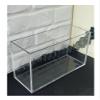 5MM/0.2In Thickness Acrylic Display Cabinet, Shallow Water Tank, Portable Food and Cosmetics Storage Box, Transparent Acrylic Floating Photography Props Shooting Tray(40x15x10cm/15.7x5.9x3.9in) view 1
