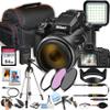 Nikon COOLPIX P1100 Superzoom Digital Camera | 125x,16 MP 4K Video + 64GB Memory, Case, Gripster Tripod, Filters, LED Video Light and More (28pc Camera Bundle) view 1