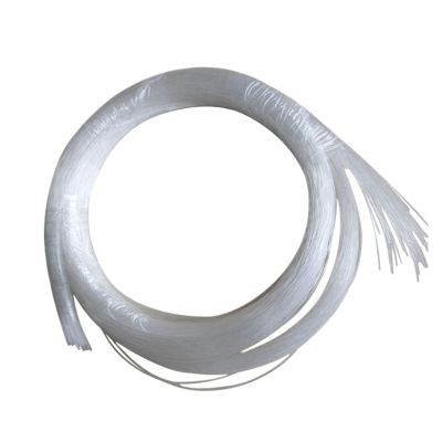 Wen ST Brightness 20PCS X 2mm Diameter 15 Meters Length PMMA End Glow Plastic Optic Fiber Cable for Lighting Decoration(4 Meter)