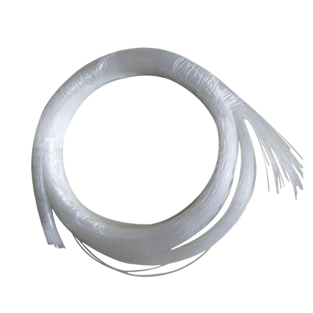 Wen ST Brightness 20PCS X 2mm Diameter 15 Meters Length PMMA End Glow Plastic Optic Fiber Cable for Lighting Decoration(4 Meter)