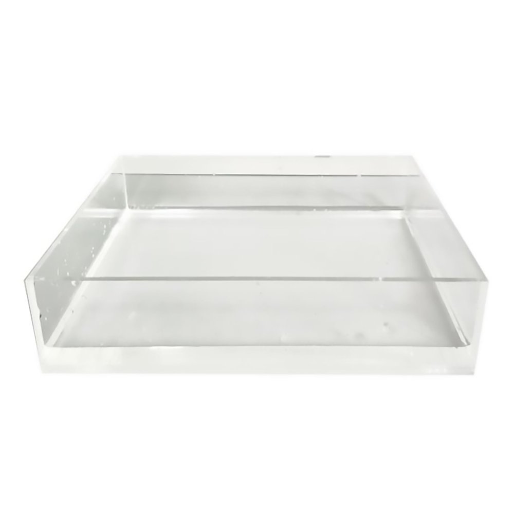 Drawer Storage Box Shooting Water Tank Display Prop Box, Highly Transparent Integrated Acrylic Box Tray(50x15x20cm/20x5.9x8in)