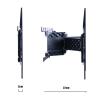 LGHLZGVF Tv Mount Tv Telescopic Bracket Tv Wall-Mounted Rotating Bracket Tv Bracket Suitable for 32, 43, 55, 65, 75 Inches Tv Wall MountOne Color-40-75in view 3