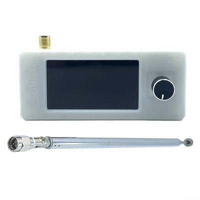 LOUYENOUS Mini Si4732 Portable Shortwave Radio Receiver, 0.5-108mhz FM AM LW SSB Full Band Radio Receiver, Big Speaker & Best Reception(Black-Ring)(White-Pull Rod)