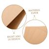Levemolo 4pcs Vinyl Record Sleeves Brown Paper Storage Bags for Air Circulation for Vinyl Collection Sturdy Design for Easy Organization view 2