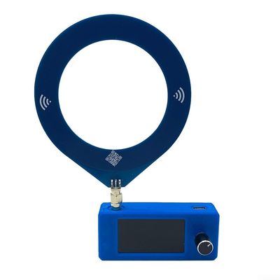 LOUYENOUS Mini Si4732 Portable Shortwave Radio Receiver, 0.5-108mhz FM AM LW SSB Full Band Radio Receiver, Big Speaker & Best Reception(Black-Ring)(Blue-Ring)