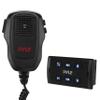 Pyle Marine Bluetooth Receiver and Audio Controller Kit, Wireless Bluetooth Adapter for Stereo with IPX6 Mic, AUX/USB Input, Audio Transmitter and Receiver for Boats, UTVs, and ATVs, 3.8x2.2x1.9 view 1