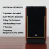 Dual Electronics LUHSL20B Cherrywood & Black 2-Way Bookshelf Speakers with Smart Speaker Dock | Class-D Amplifier | Bluetooth | Home, PC | Loud & Deep Bass | Wireless Remote Control | Sold in Pairs view 3