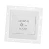 WOONEKY Ccess Control Machine Protector Plastic Waterproof Cover for Door Bell Rainproof Shell Fingerprint Machine c view 3