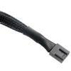 HONGP 4 Pin Y Splitter Cable 4 Pin PWM Female to 3/4 Pin Motherboard CPU Fan PC Case Fan Extension Adapter Cable Fan Cooling Accessory(1 to 5 Standard) view 4