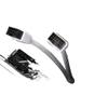 BOXUWFO HONGP USB 9 PIN to 9 Pin Cable Splitter Computer PC Case Mainboard 1 in 2 Out Data Transfer Braided Shield Wire HUB Extend Line(White) view 3
