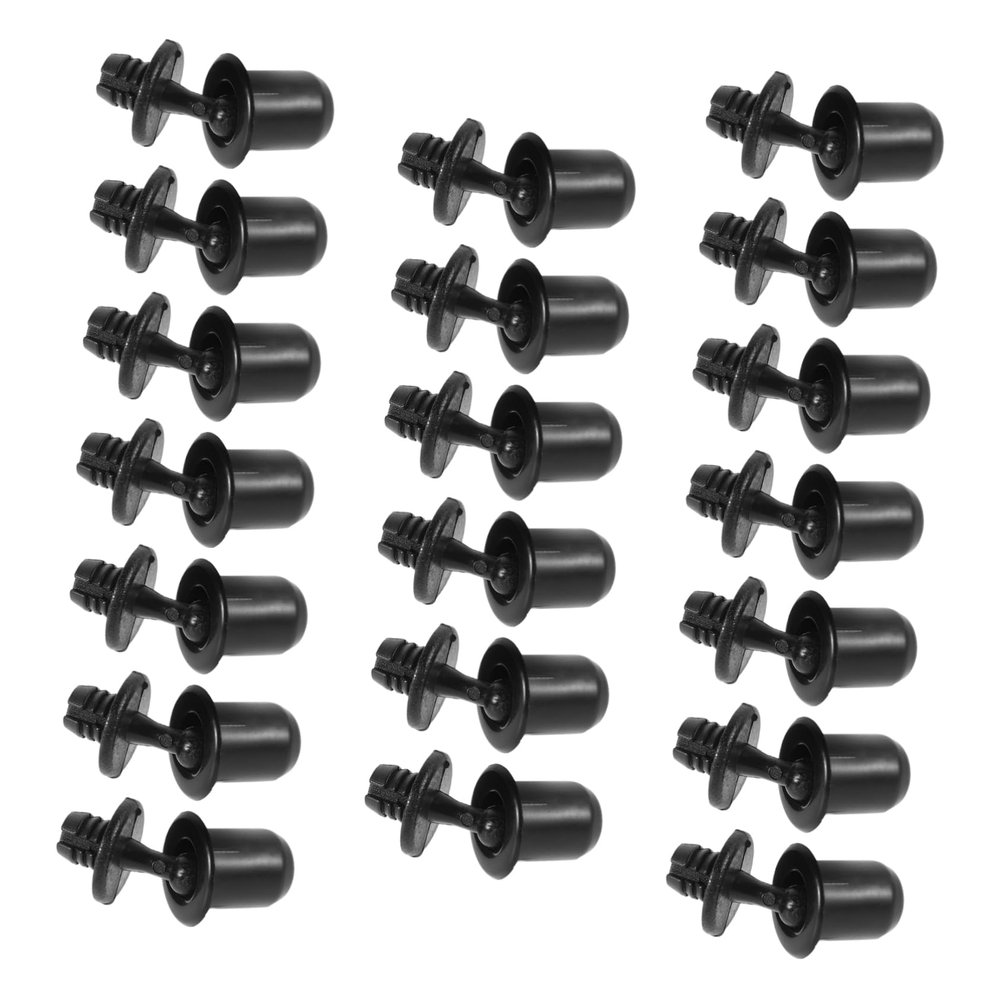 Abaodam 20set Speaker Mesh Panel Clamps Plastic Snap Button Speaker Grill Guides for Easy Installation Compatible Acoustic Mesh Clips