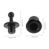 Abaodam 20set Speaker Mesh Panel Clamps Plastic Snap Button Speaker Grill Guides for Easy Installation Compatible Acoustic Mesh Clips view 2