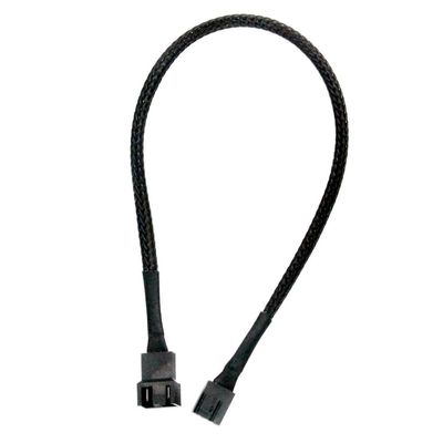 BOXUWFO HONGP 1pc PWM Extension Cable Mainboard CPU Fan Adapter Computer Case 4 PIN Power Cables Connectors 30/60/100cm(30cm)