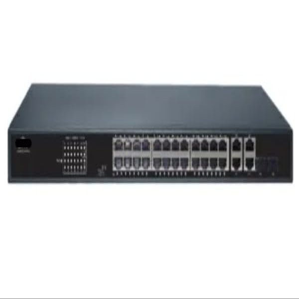 NSW2010-26GT2GC-POE-IN  24-Port Gigabit PoE Switch