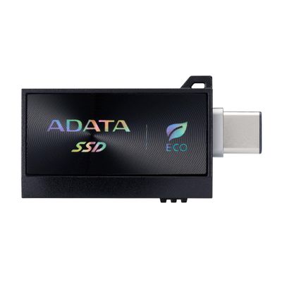 ADATA SC730 External SSD - Up to 600 MB/s- USB 3.2 Gen 2 Dual USB-C and USB-A External Portable SSD, 512GB