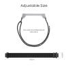 Plaud NotePin Wristband, Adjustable Wearable Strap for NotePin AI Voice Recorder, Breathable Nylon Band with Hook-and-Loop Closure, Fits 7.39.3" Wrists, NotePin AI Voice Recorder Accessory view 4