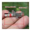 FHVQRCUNS 5MM Precision Screw Slider Stepper Electronic Starter 2-Phase 4-Wire Planetary Gearbox Gear Stepper Electronic Starter Moving Block DIY Phone Camera view 2