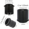 1.25 Inch Or 23.2mm Or 30mm to C-Mount Adapter Converter C/CS Interface Camcorder to Telescope(C to 30mm) view 3