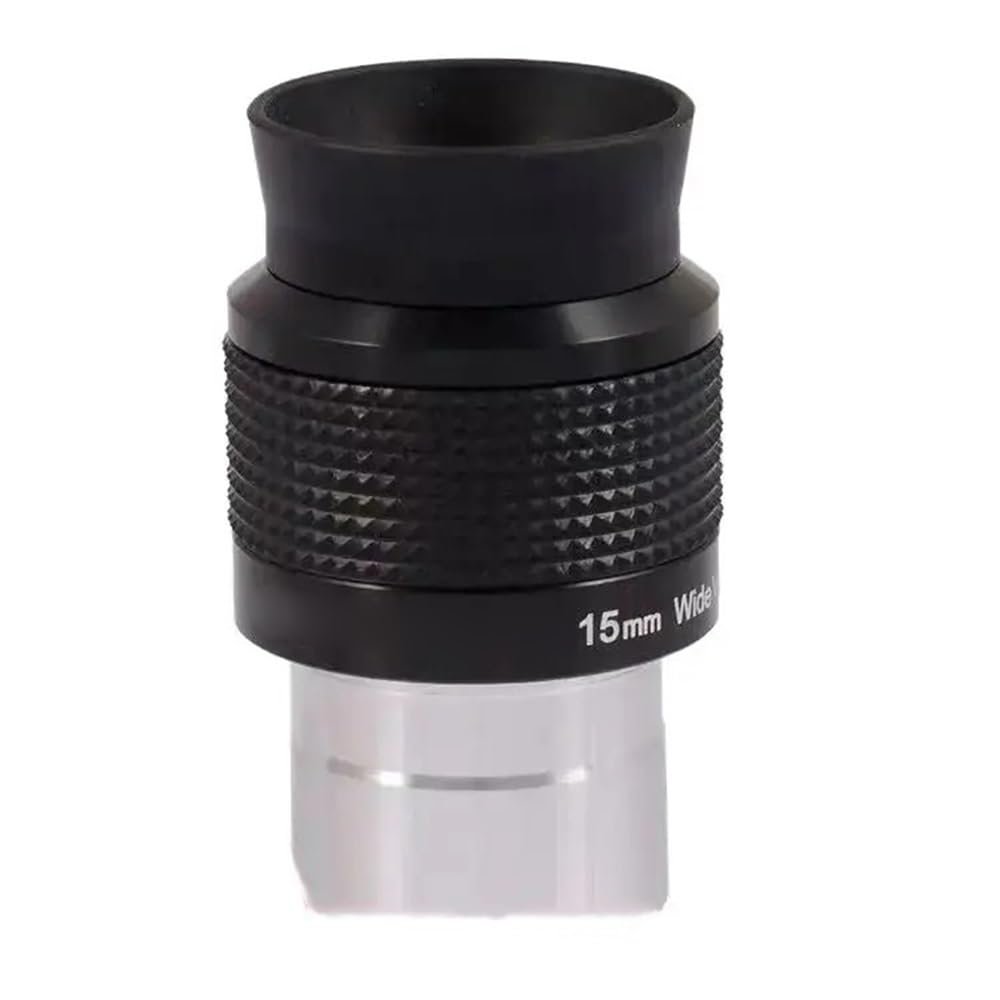 1.25-inch 15mm 20mm 68-Degree Wide-Angle Eyepiece Astronomical Telescope Eyepiece(15mm)