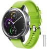 BDNJN For Garmin Vivoactive 3 Band, 20mm Quick Release Band for Venu, Venu 2 Plus, Venu Sq, Venu Sq 2, Forerunner 245, Forerunner 645, Approach S40/S42(GREEN) view 1