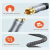VANAUX Subwoofer Cable, 2ft Digital Coaxial Audio Cable, RCA to RCA Cord,Male to Male Mono [20AWG,4N Oxgen-Free Copper Core] for Home Theater, HDTV, Amplifier, Soundbar(2ft/0.6m) view 4