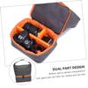 CAXUSD Shockproof Camera Bag for Versatile Storage Pouch Design Convenient Shoulder Handheld Carrying Photography Accessory for Outdoor Use view 2