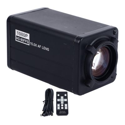 Industrial Microscope Camera 2MP HD Digital Video Professional Electronic Auto Manual Focus Live Black