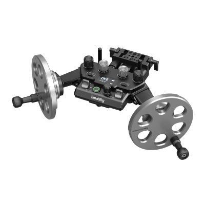 SmallRig Gimbal Control Wheels for DJI RS2 / RS 3 Pro/RS 4 / RS 4 Pro/RS 5 | Intuitive Control | Adjustable Damping | Dual Power Supply, for Heavy Duty Tripod - 4525