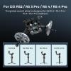 SmallRig Gimbal Control Wheels for DJI RS2 / RS 3 Pro/RS 4 / RS 4 Pro/RS 5 | Intuitive Control | Adjustable Damping | Dual Power Supply, for Heavy Duty Tripod - 4525 view 2