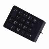 Multizenic USB Numeric Keypad Mini Number Pad 18 Key Numpad for Laptop Desktop PC Pro, Spill Dust Proof, Ergonomic Design, Plug and Play, Black view 2