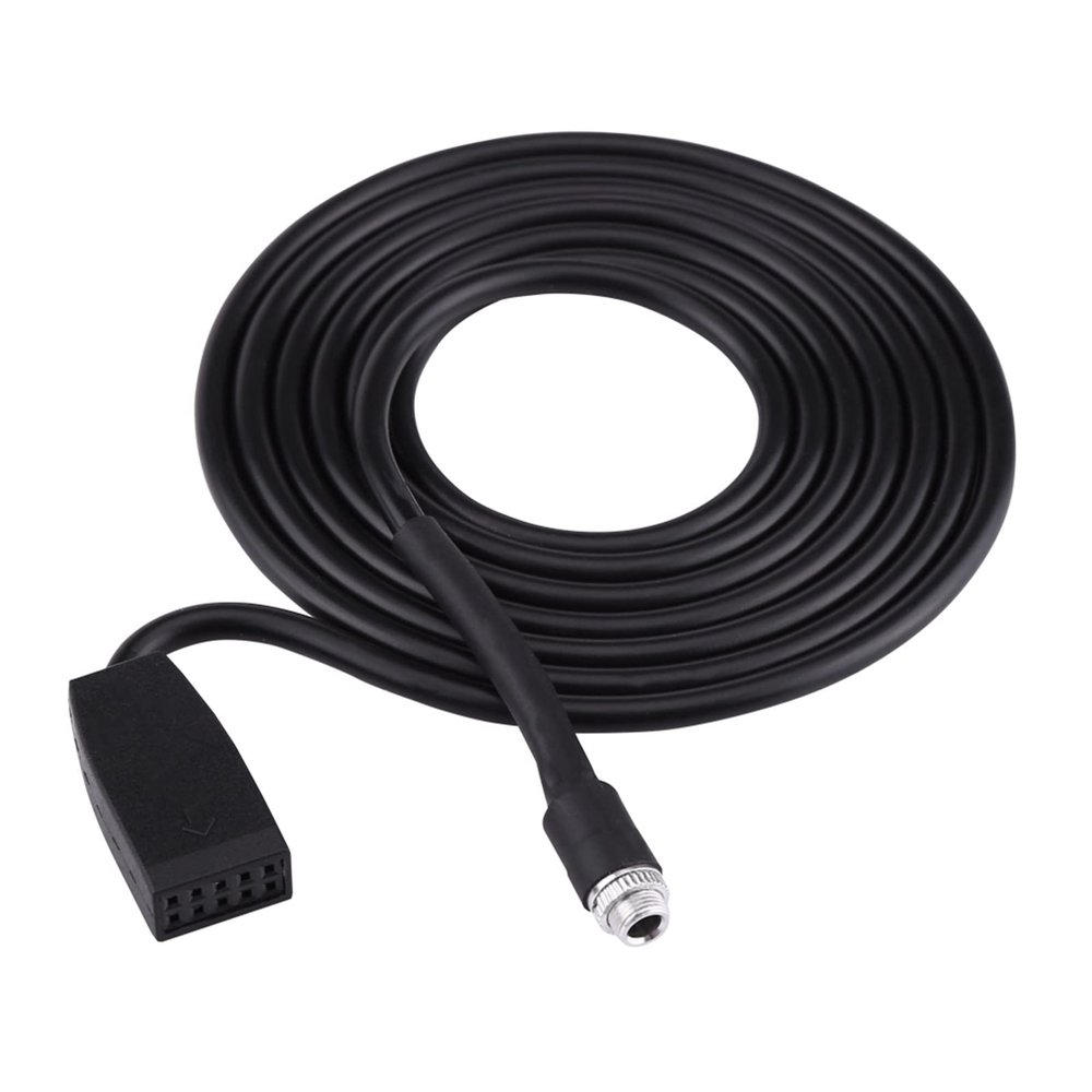 3.5mm Female Jack Car Aux Adapter Cable for E46 Coupe Sedan, Plug and Play, No Sound Loss, Compatible with (E46) 1999-2006