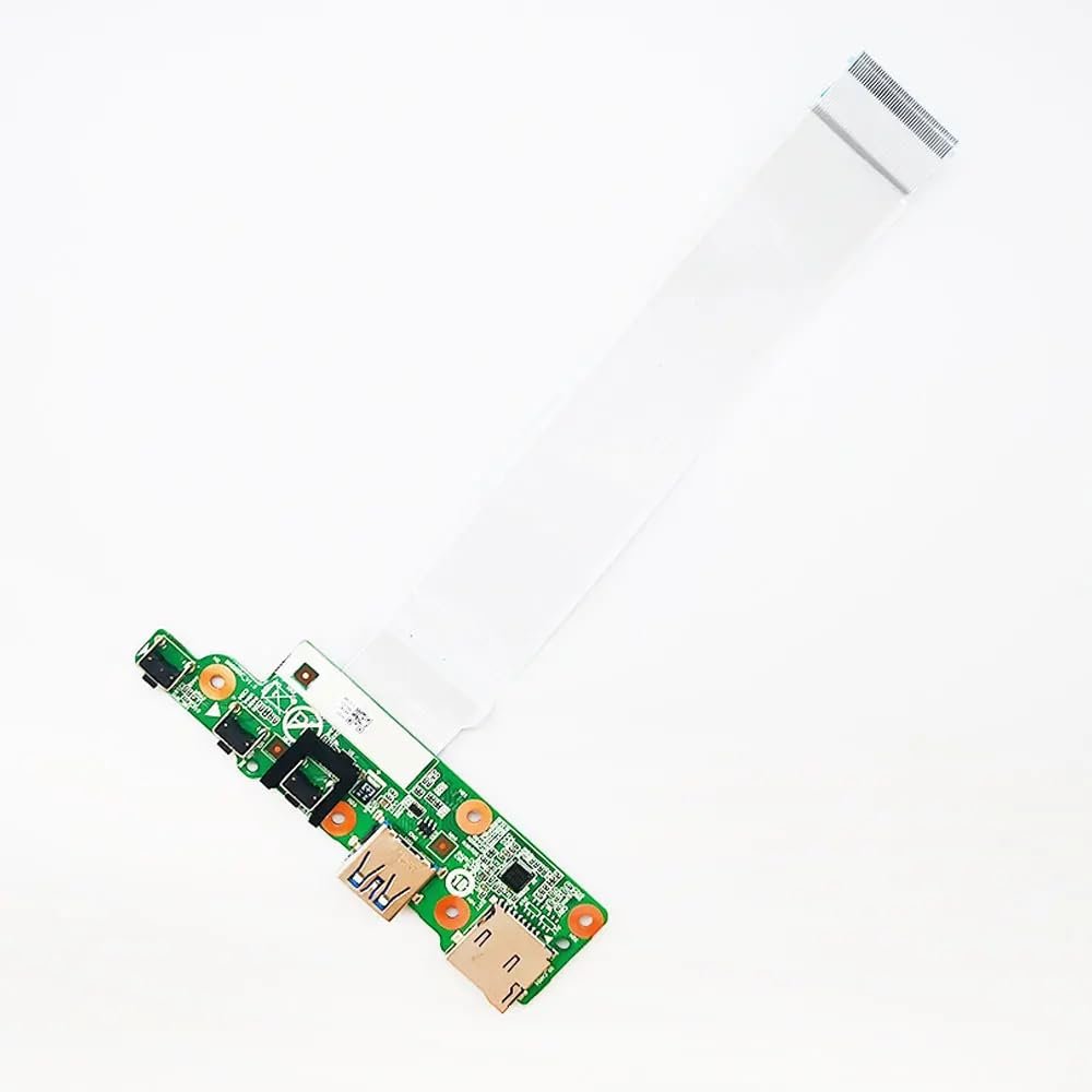 100E 300e 2nd Gen 2 81M9 Laptop USB Jack Audio Sound Power Button Board with Cable Switch BH5860C 3005-04747