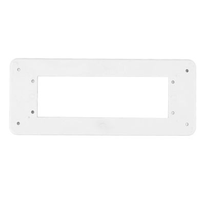Adapter Plate Compatible, Marine Stereo Adapter Mounting Plate, Made from Premium Plastic, for Clarion XMD1 Replacement (White)
