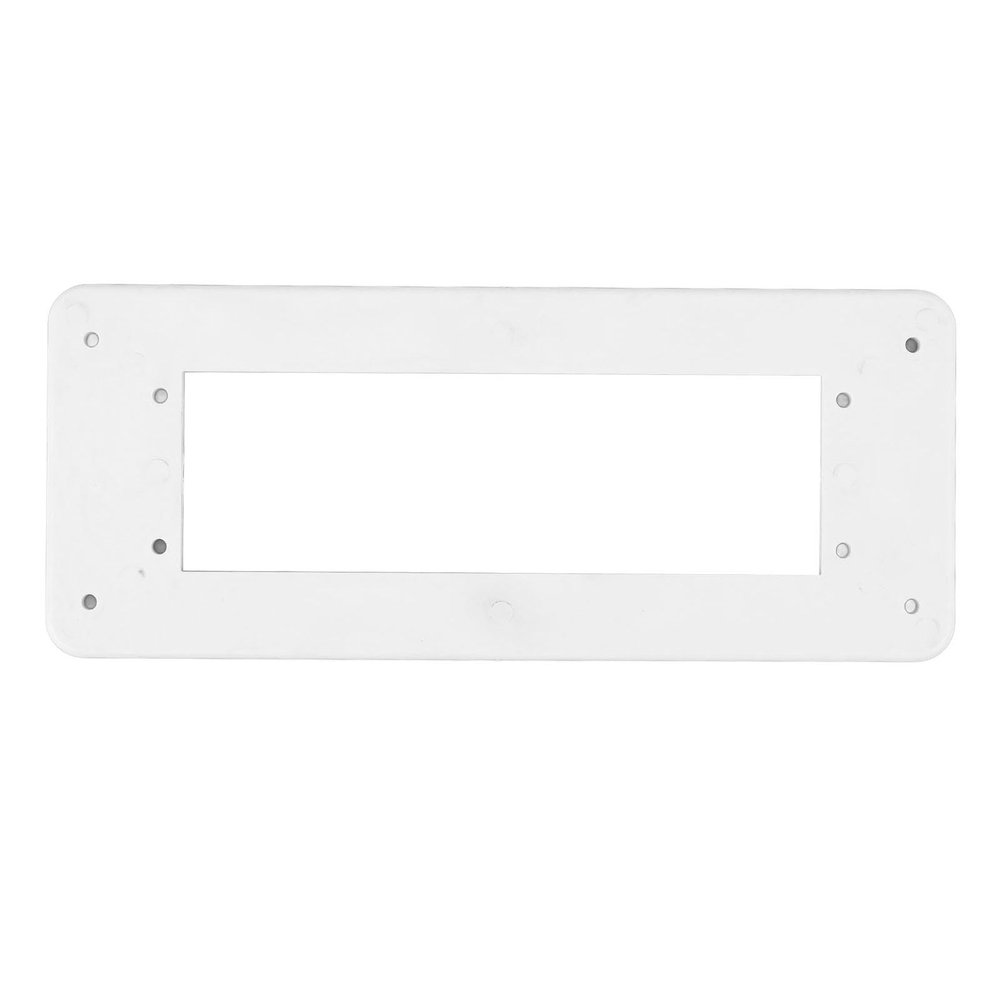 Adapter Plate Compatible, Marine Stereo Adapter Mounting Plate, Made from Premium Plastic, for Clarion XMD1 Replacement (White)