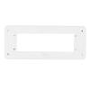 Adapter Plate Compatible, Marine Stereo Adapter Mounting Plate, Made from Premium Plastic, for Clarion XMD1 Replacement (White) view 1